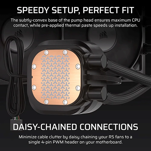 Corsair Nautilus 360 RS LCD CPU Liquid Cooler